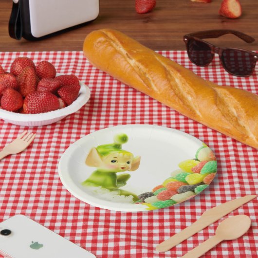 Assiettes En Carton Holly l'Elfe Pixie (Pique-nique)