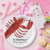 Assiettes En Carton Homard Fête d'anniversaire à thème (Fête)