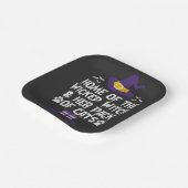 Assiettes En Carton Home Of The Wicked Witch & Her Pack of Cats Funny (Angulaire)