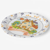 Assiettes En Carton Home Sweet Home (Angle)