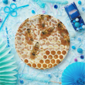 ASSIETTES EN CARTON HONEY BEES (Fête)