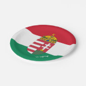 Assiettes En Carton Hongrie, drapeau hongrois - fête, anniversaire /sp (Angle)