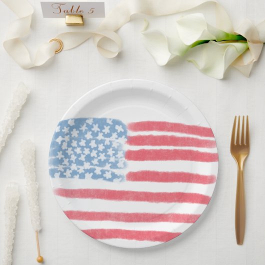 Assiettes En Carton Honoring Heroes | Veterans Day Celebration (Mariage)