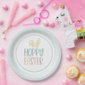 Assiettes En Carton Hoppy Ears Bunny Pâques (Fête)