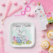 Assiettes En Carton Hoppy Easter Bliss (Fête)