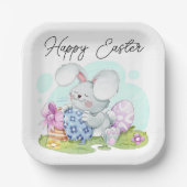 Assiettes En Carton Hoppy Easter Bliss (Recto)