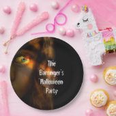 Assiettes En Carton Horloge Heure Halloween (Fête)