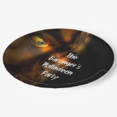 Assiettes En Carton Horloge Heure Halloween (Angle)