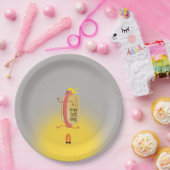 Assiettes En Carton Hot Dog Oe Devil (Fête)