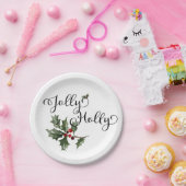 Assiettes En Carton Houx gai (Fête)