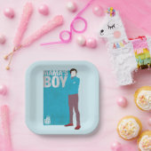 Assiettes En Carton Howard | Le garçon de maman (Fête)
