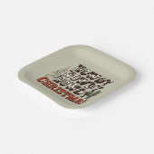 Assiettes En Carton Howdy Howdy Howdy Noël Famille Noël Noël Jeu cadea (Angulaire)