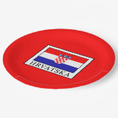 Assiettes En Carton Hrvatska (Angle)