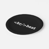 Assiettes En Carton HTML cassant (Angle)