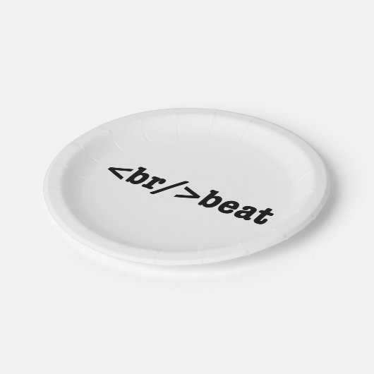 Assiettes En Carton HTML cassant (Angle)