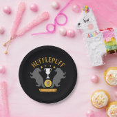 Assiettes En Carton HUFFLEPUFF™ Badger and Cup House Pride Graphisme (Fête)
