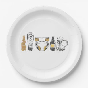 Assiettes En Carton Huggies et Chuggies