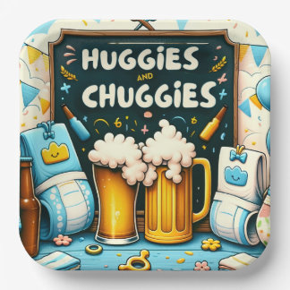 Assiettes En Carton huggies et chuggies