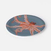 Assiettes En Carton Hugues de poulpe (Angle)