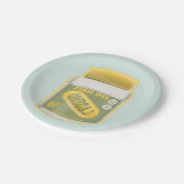 Assiettes En Carton Huile de poisson oméga 3 (Angle)