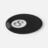 Assiettes En Carton Huit plaques à papier de boule (Angle)