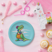 Assiettes En Carton Hula Rex (Fête)