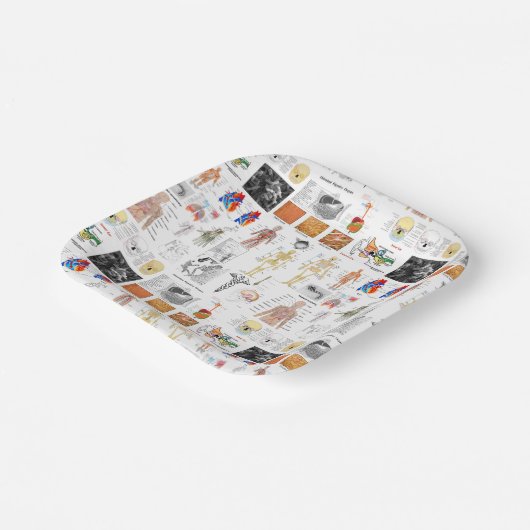 Assiettes En Carton Human Anatomy Medical Chart (Angulaire)