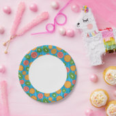 Assiettes En Carton Humeur de fruits (Fête)