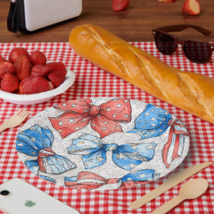 Assiettes En Carton Humeur patriotique