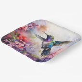 Assiettes En Carton Hummingbird Garden (Angulaire)