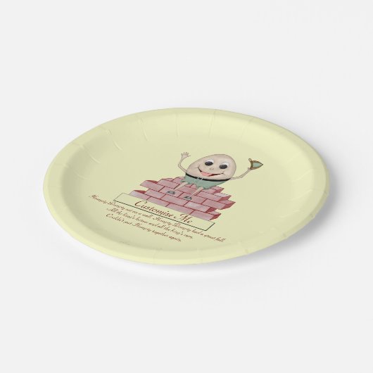 Assiettes En Carton Humpty Dumpty (Angle)