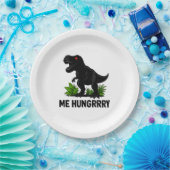 Assiettes En Carton Hungry T-Rexx (Fête)