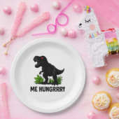 Assiettes En Carton Hungry T-Rexx (Fête)
