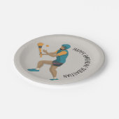 Assiettes En Carton Hurler (Angle)