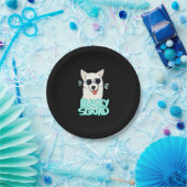 Assiettes En Carton Husky Squad (Fête)
