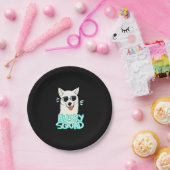 Assiettes En Carton Husky Squad (Fête)