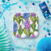 Assiettes En Carton Hyacinthe de printemps (Fête)