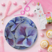 Assiettes En Carton Hydrangée violette (Fête)