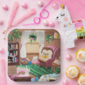 Assiettes En Carton Hygge Hedgehog (Fête)