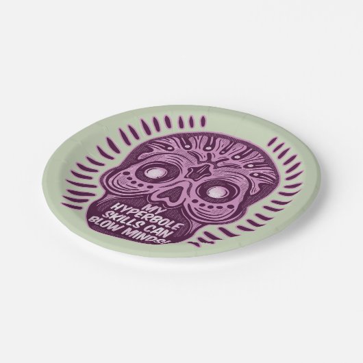 Assiettes En Carton Hyperbole Funny ANGLAIS LANGUE (Angle)