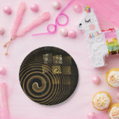 Assiettes En Carton Hypnosis (Fête)