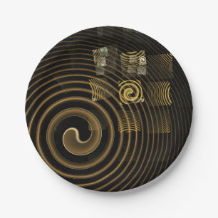 Assiettes En Carton Hypnosis