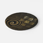 Assiettes En Carton Hypnosis (Angle)