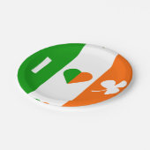 Assiettes En Carton I Love Ireland (Angle)