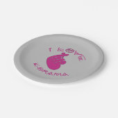 Assiettes En Carton I love K-DRAMA        (Angle)