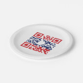 Assiettes En Carton I Love Laos (Khoy Huk Lao) Drapeau QR Code | Geek  (Angle)