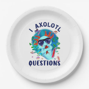 Assiettes En Carton I Questions Axolotl, Citation Axolotl