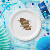 Assiettes En Carton I Yam What I Yam Classic Citation Drôle (Fête)