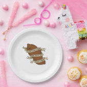 Assiettes En Carton I Yam What I Yam Classic Citation Drôle (Fête)