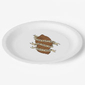 Assiettes En Carton I Yam What I Yam Classic Citation Drôle (Angle)